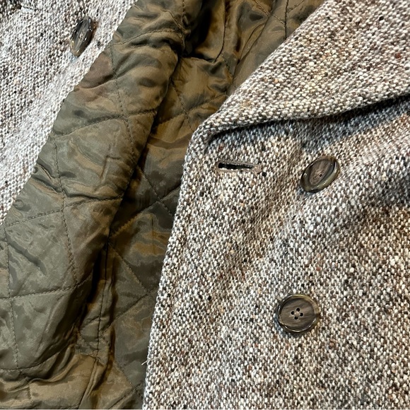 JCrew Marled Wool Womens Tweed Double-Breasted Peacoat Blazer [Size US XS] - Picture 4 of 6